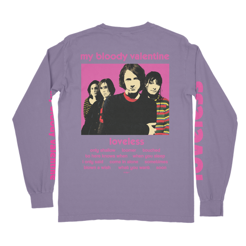 ONLY SHALLOW - GRAPE LONGSLEEVE